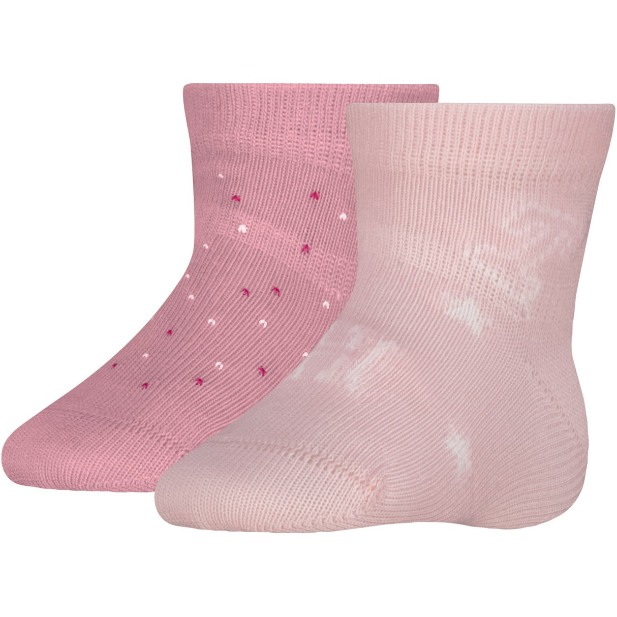 Tommy Hilfiger Light Pink Baby Strømper 2-Pakning Letters