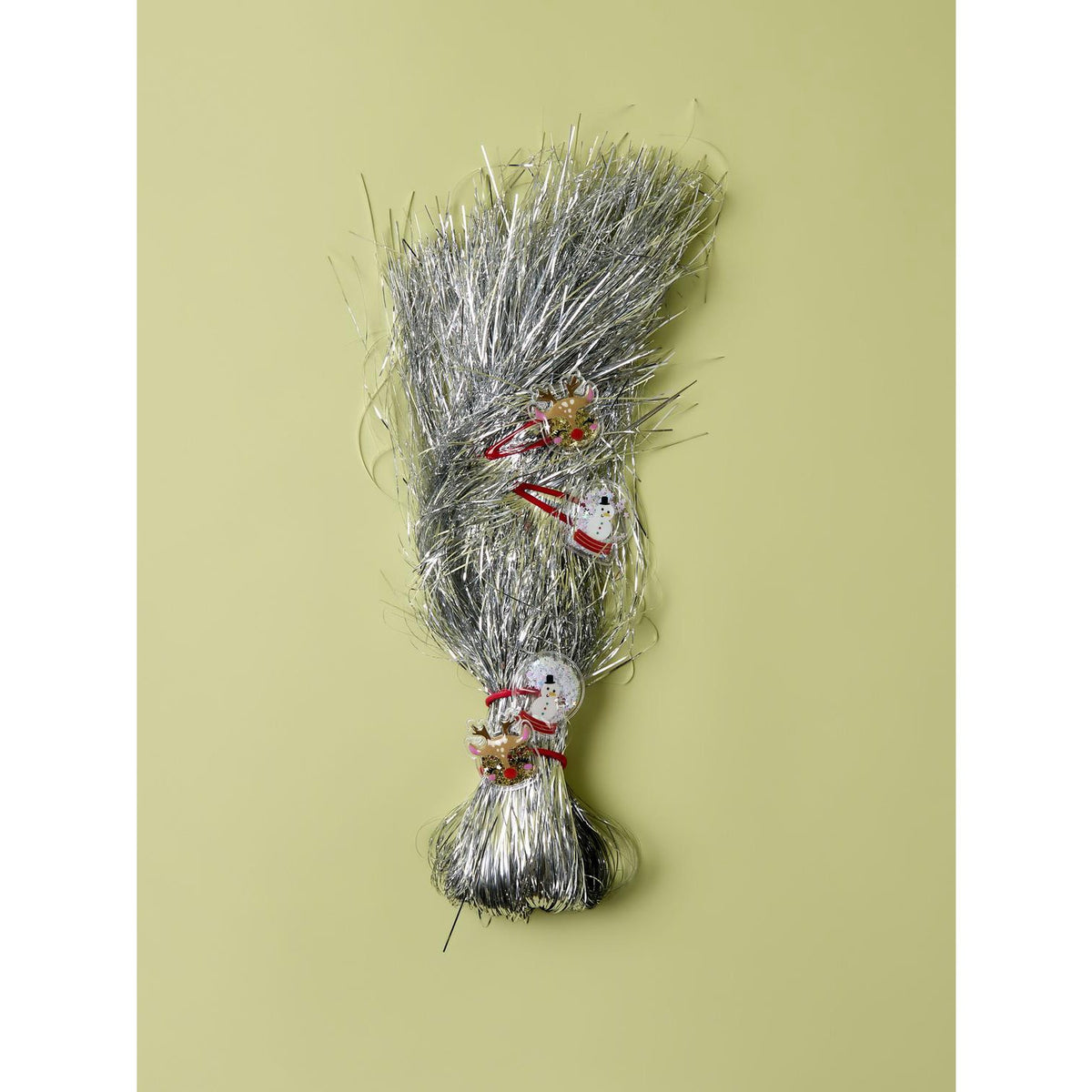 Name It Red Dahlia Reindeer Nmfrifetti 2-Pakning Hairelastic