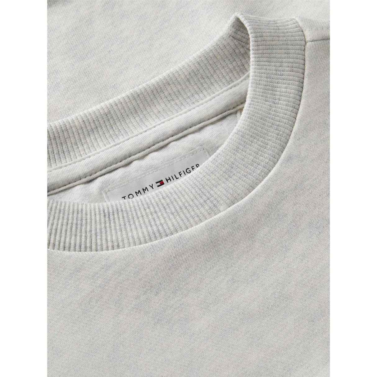 Tommy Hilfiger Heather Grey Flag Heritage Cn Collegegenser