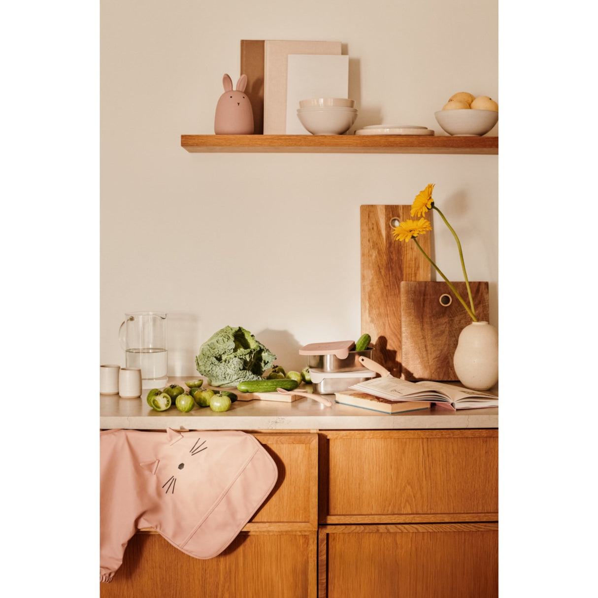 LIEWOOD Cat Tuscany Rose Merle Printed Cape Smekke