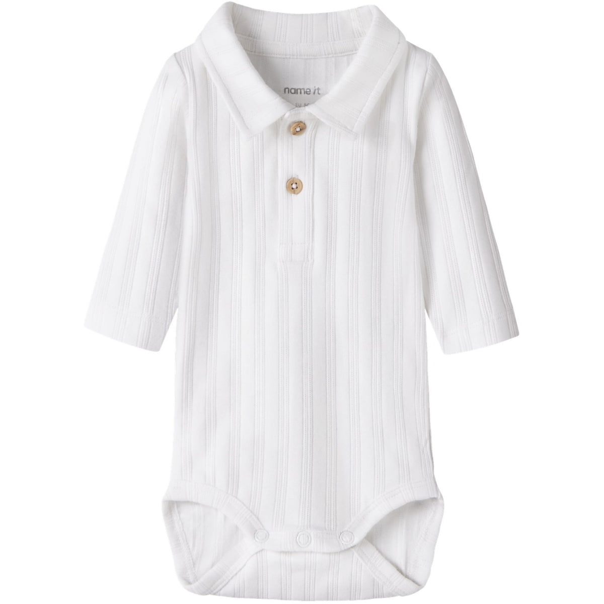 Name It Bright White Nbmralph Polo Body
