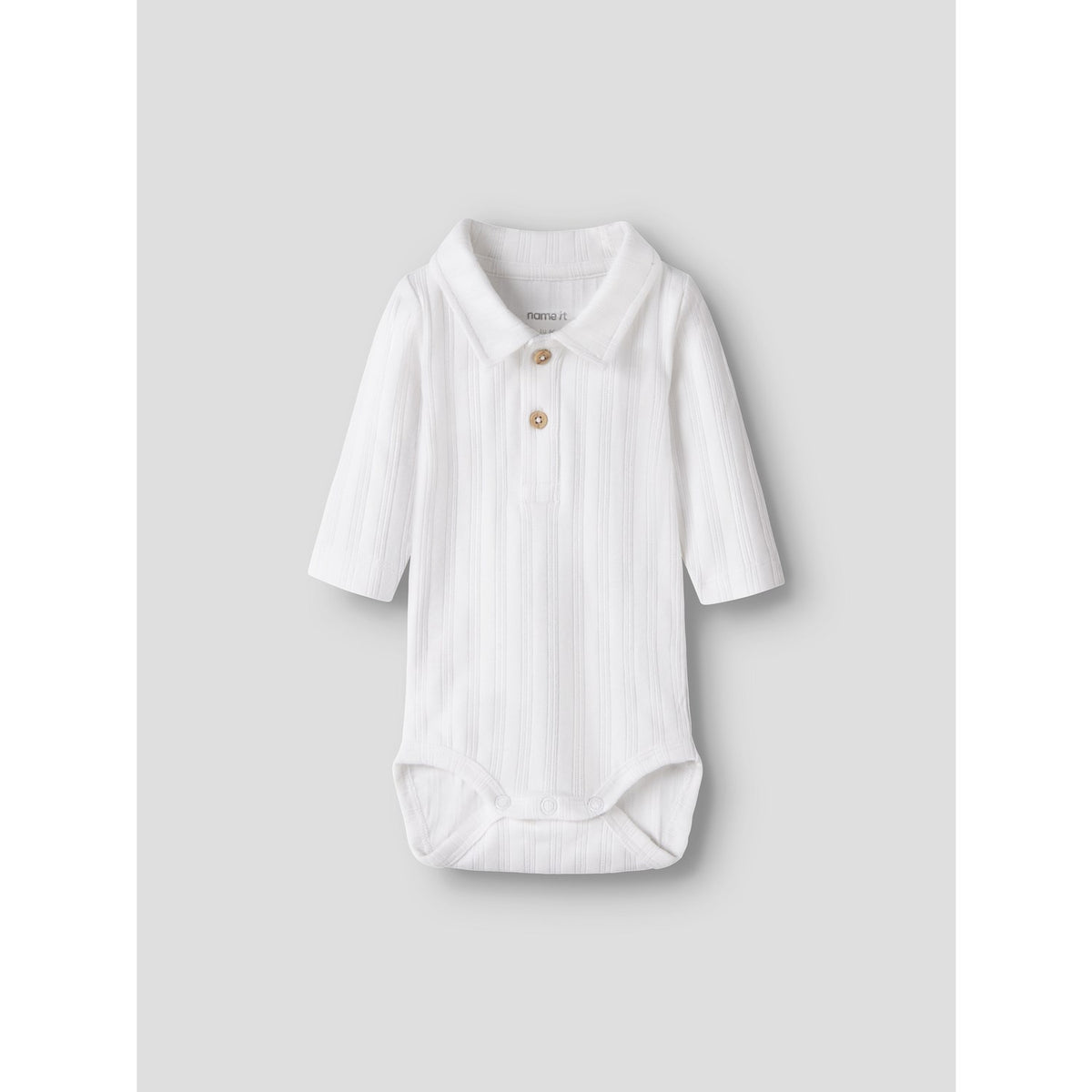 Name It Bright White Nbmralph Polo Body