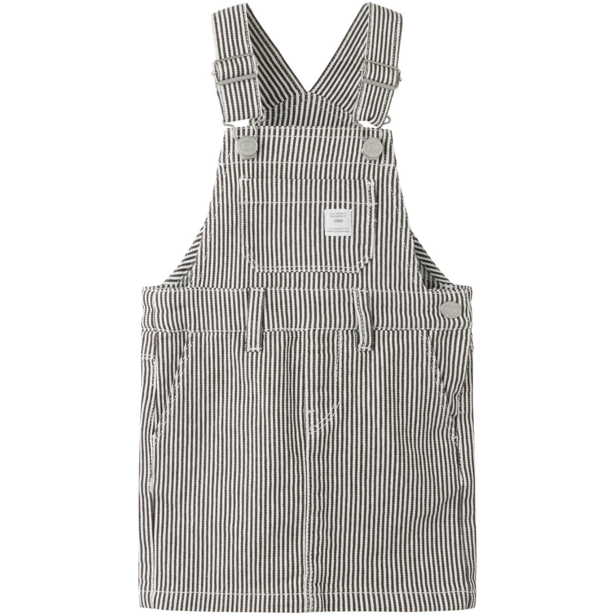 Name It White Delicioso Nmfnola Stripe Spencer Kjole 2299-Yf
