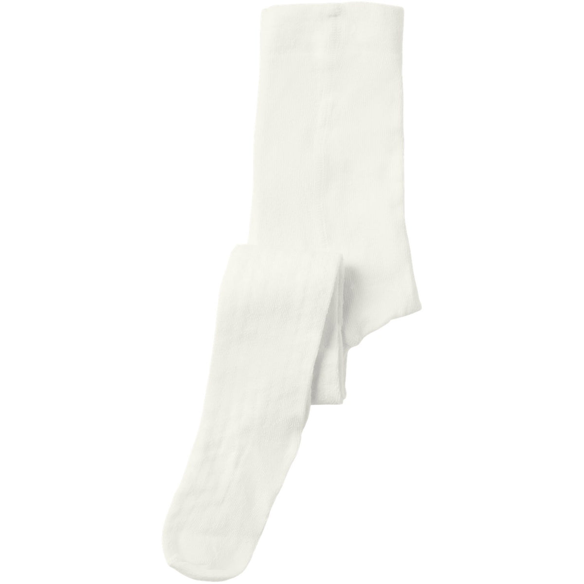 Lil'Atelier Coconut Milk Nmnilso Rug Pointelle Strømpebukser Lil