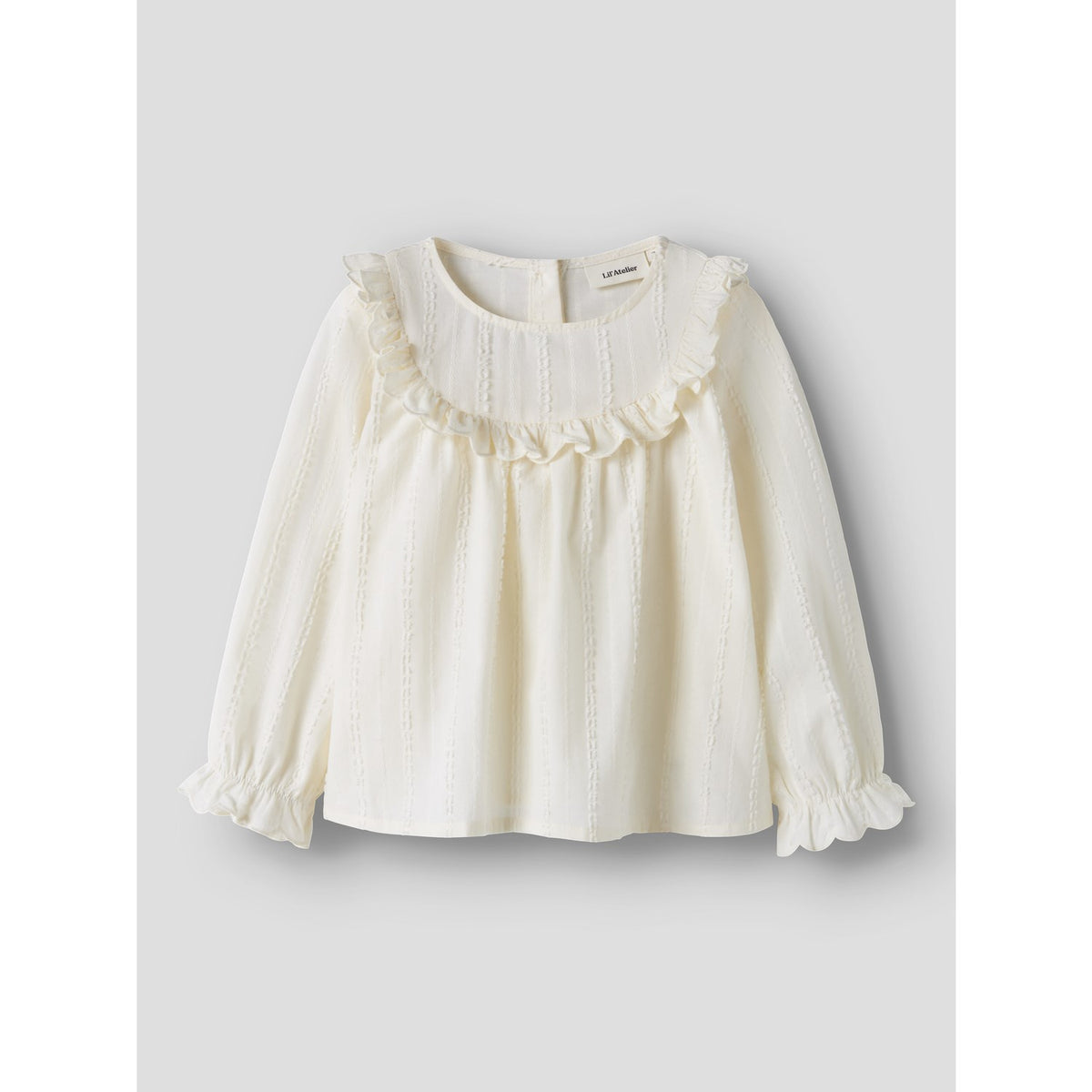 Lil'Atelier Turtledove Nmfrosea Ls Loose Skjorte Lil