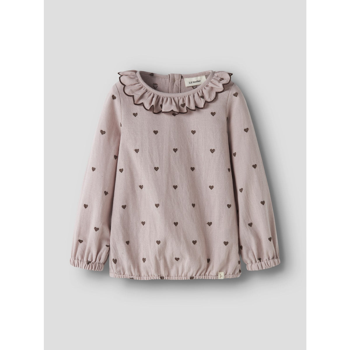 Lil'Atelier Bark Nmfseanne Ls Loose Skjorte Lil