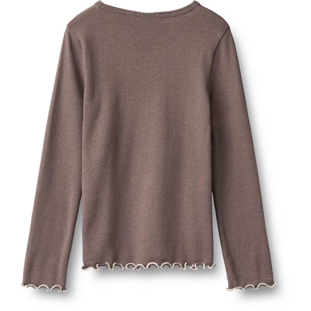 Wheat Plum Truffle Bluse Elsie