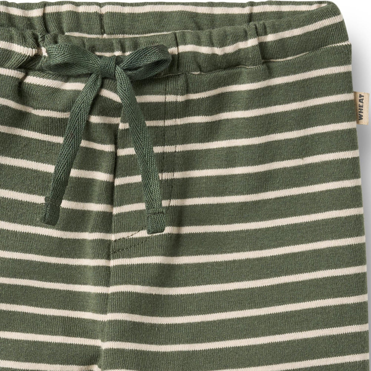 Wheat Dark Green Stripe Jersey Bukser Manfred