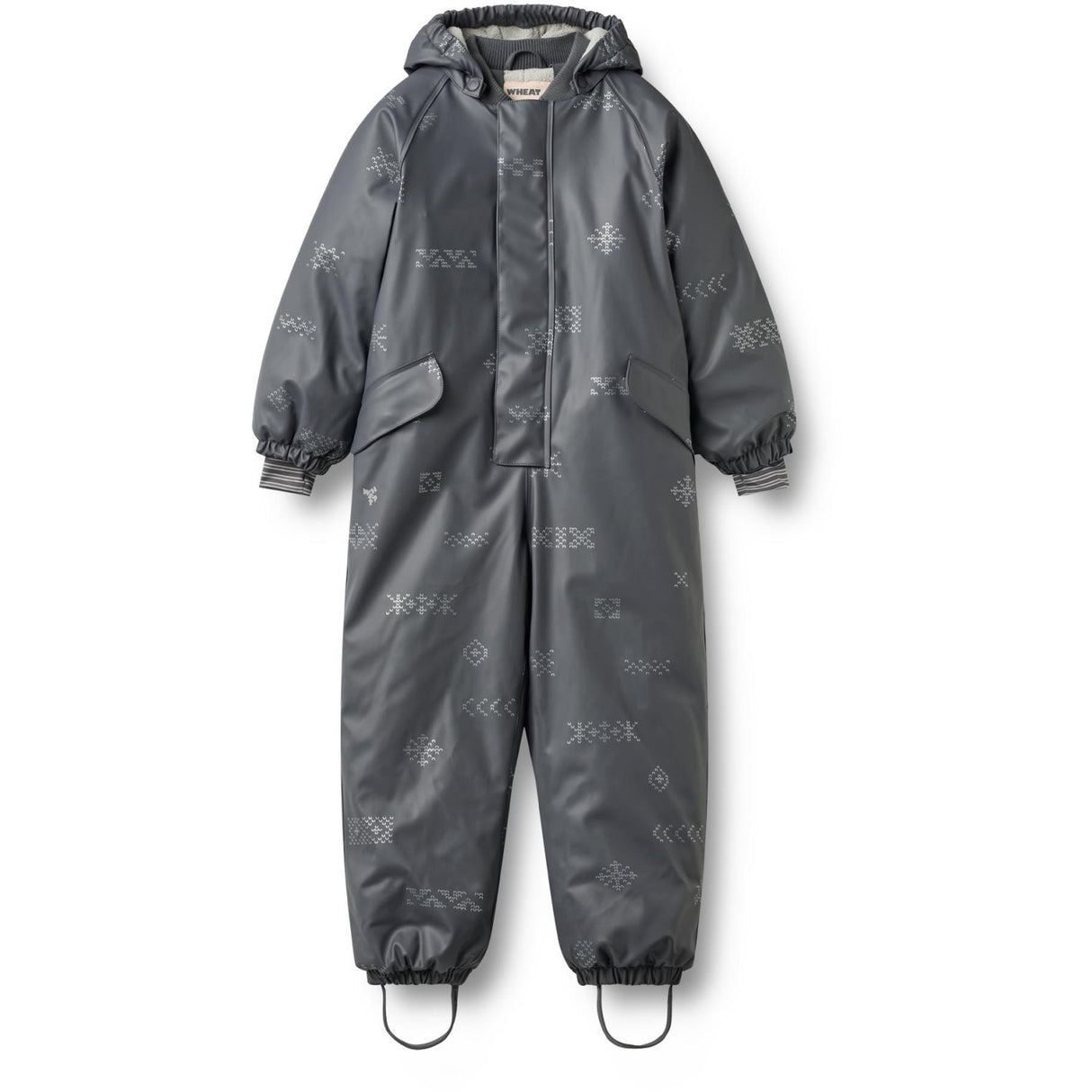 Wheat Reflective Jacquard Vinterdress Ludo