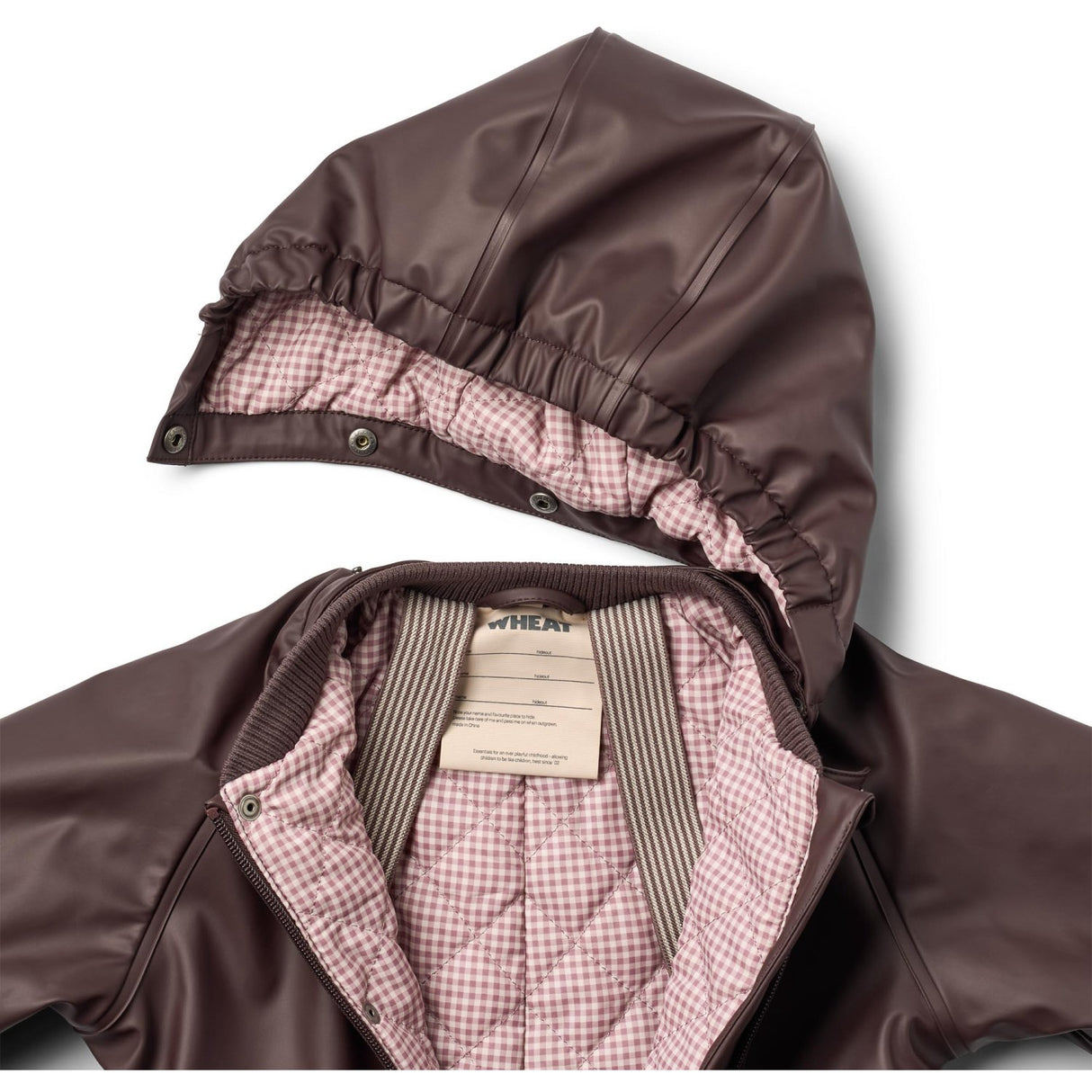 Wheat Chocolate Plum Thermo Rain Drakt Aiko