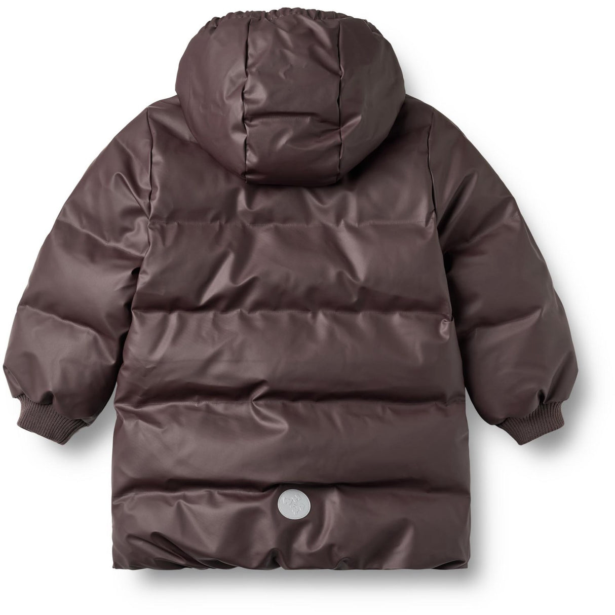 Wheat Chocolate Plum Pu Puffer Jakke Coast