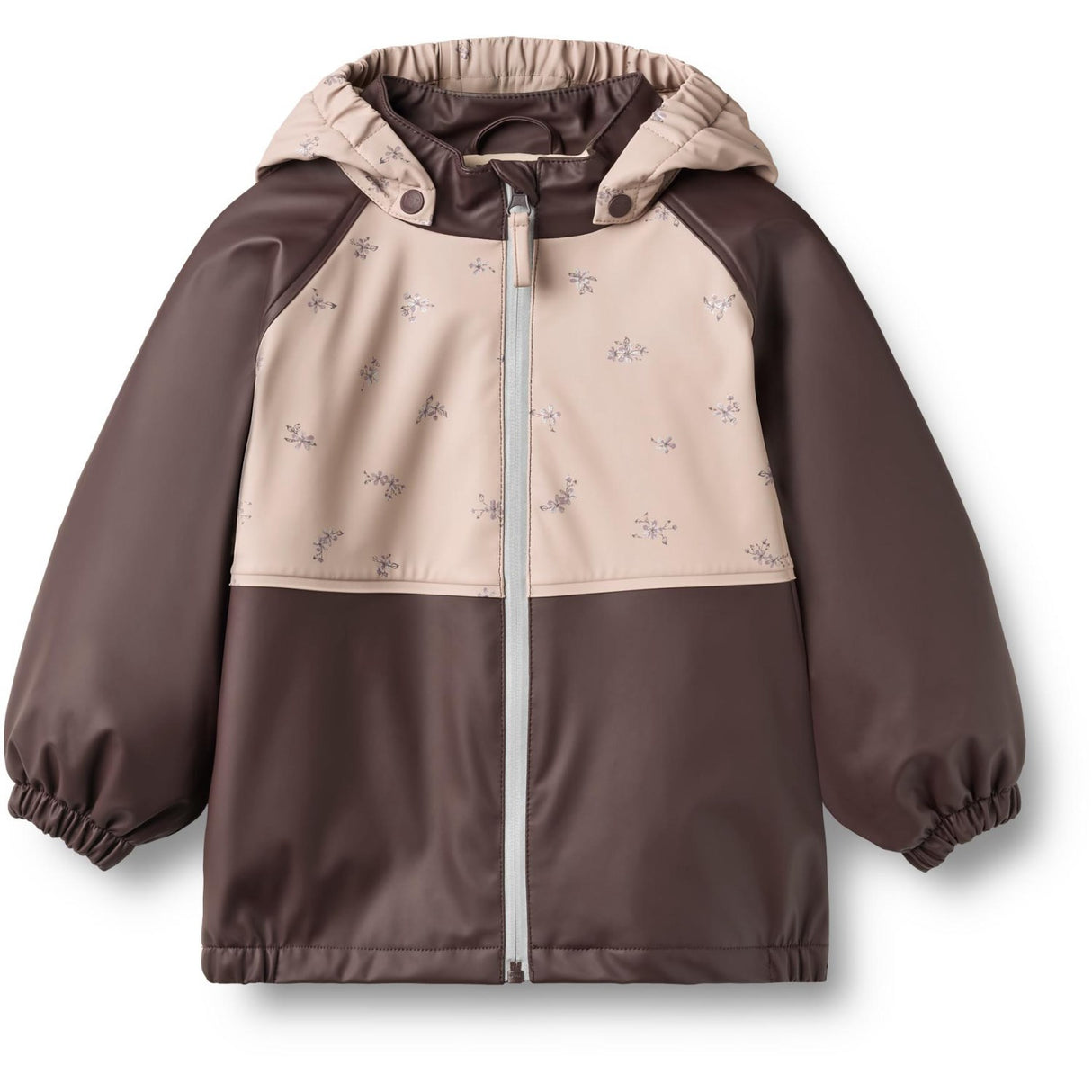 Wheat Chocolate Plum Thermo Rain Jakke Ajojo