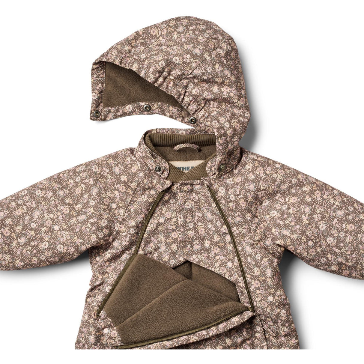 Wheat Dry Wood Snow Flowers Flydress Adi