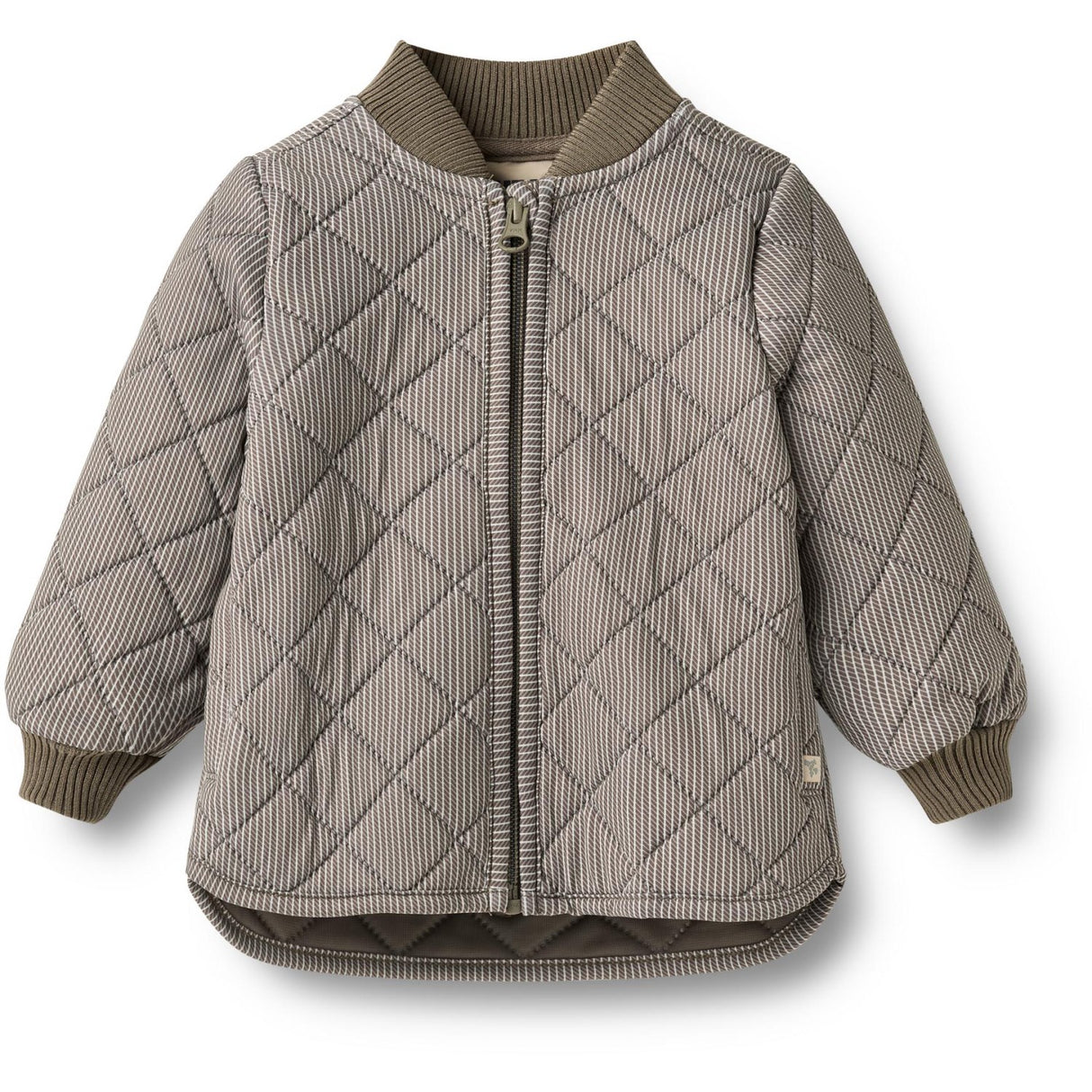 Wheat Brown Stripe Thermo Jakke Loui