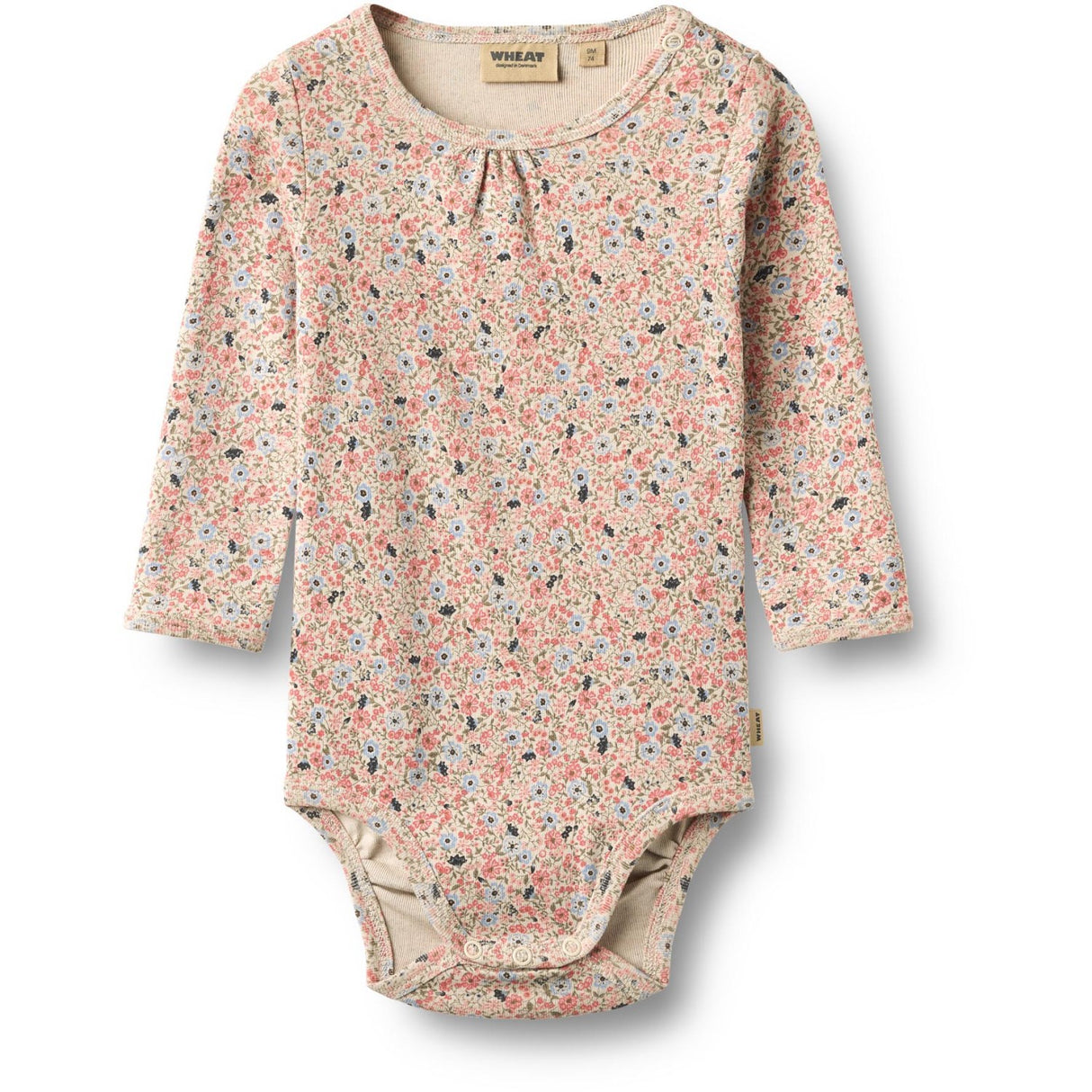 Wheat Grey Cloud Flowers Body L/S Liv
