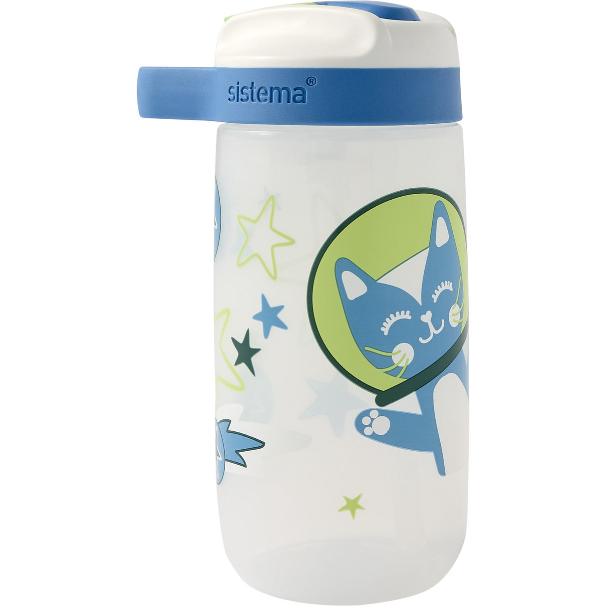 Sistema Space Kitty – White Kids Design Easy Sip 500ml