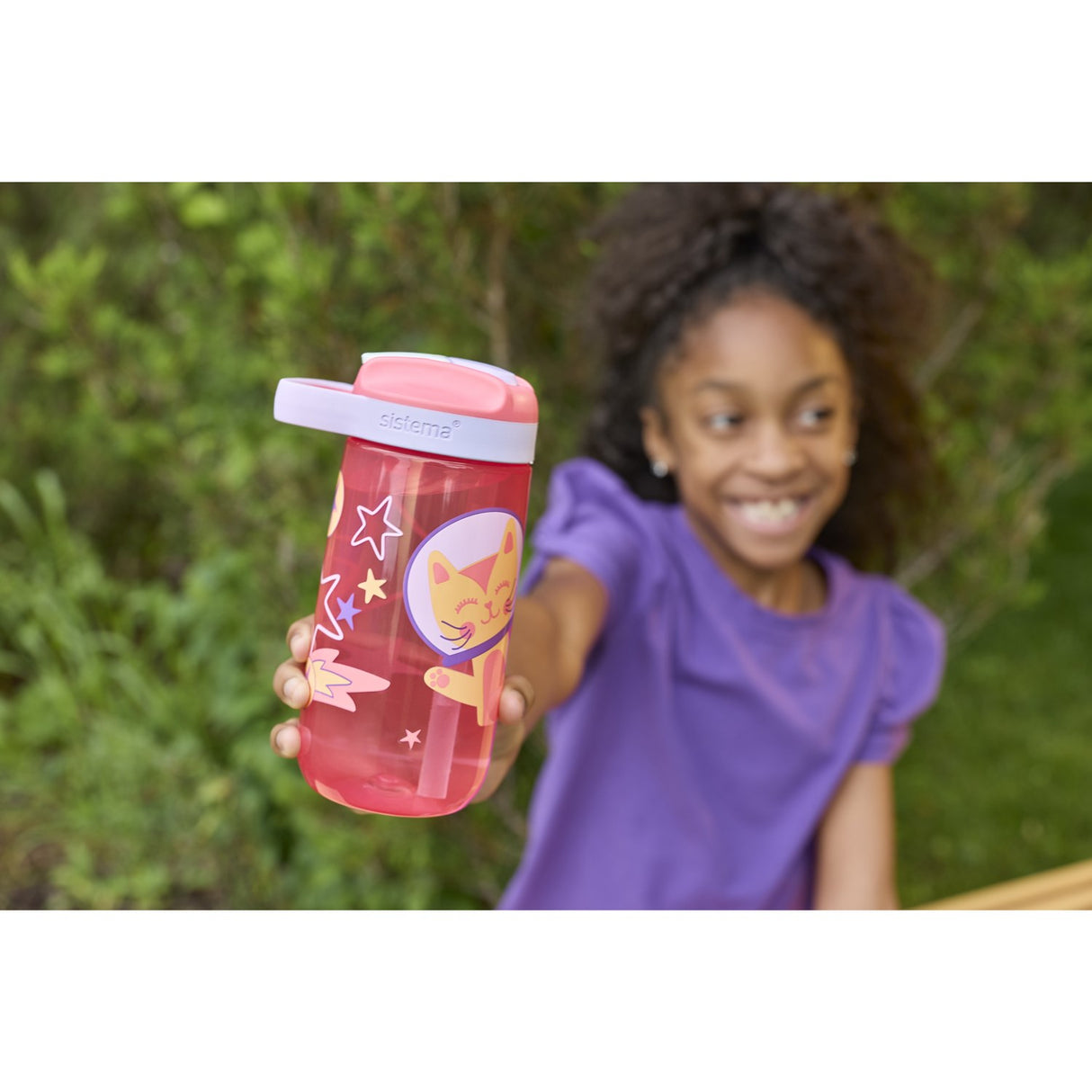 Sistema Space Kitty – Popsicle Kids Design Easy Sip 500ml