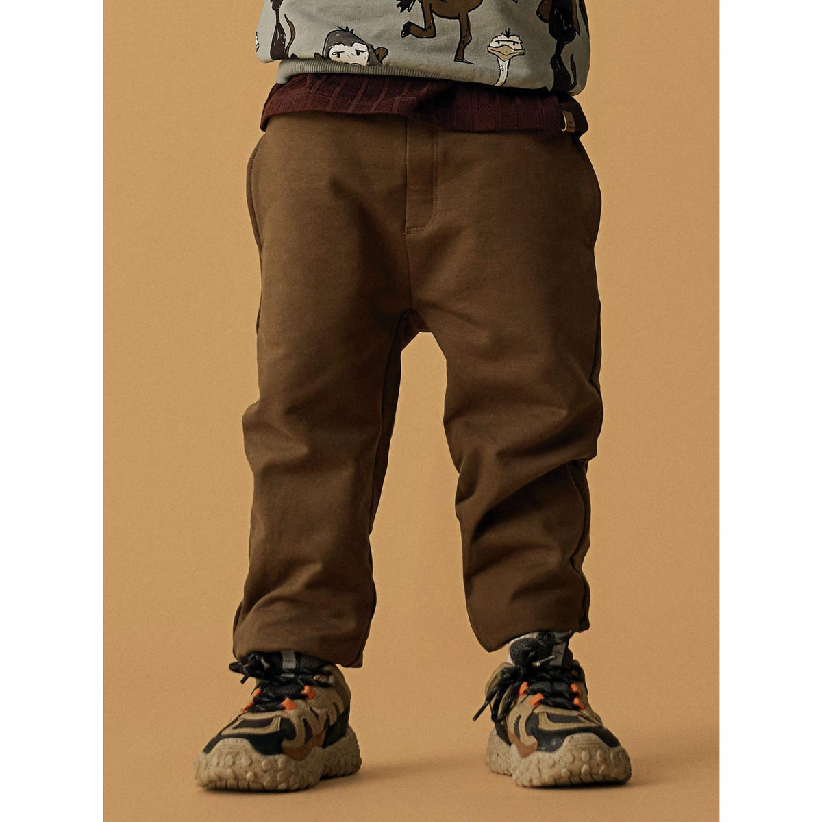 Name It Sepia Nmmrugo Nreg Sweat Bukser Bru