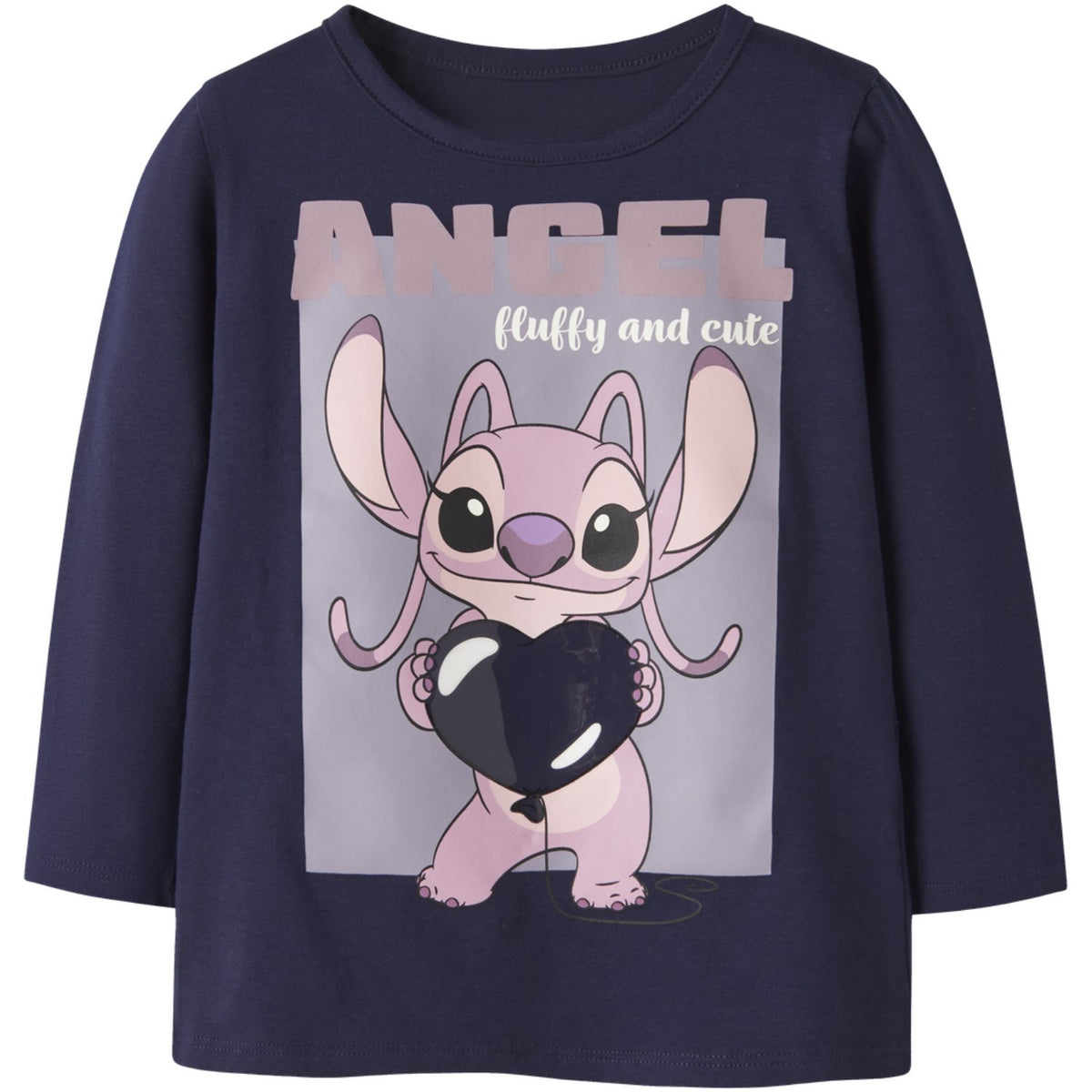 Name It Evening Blue Nmfoda Stitch Ls Nreg Topp Eske Wdi