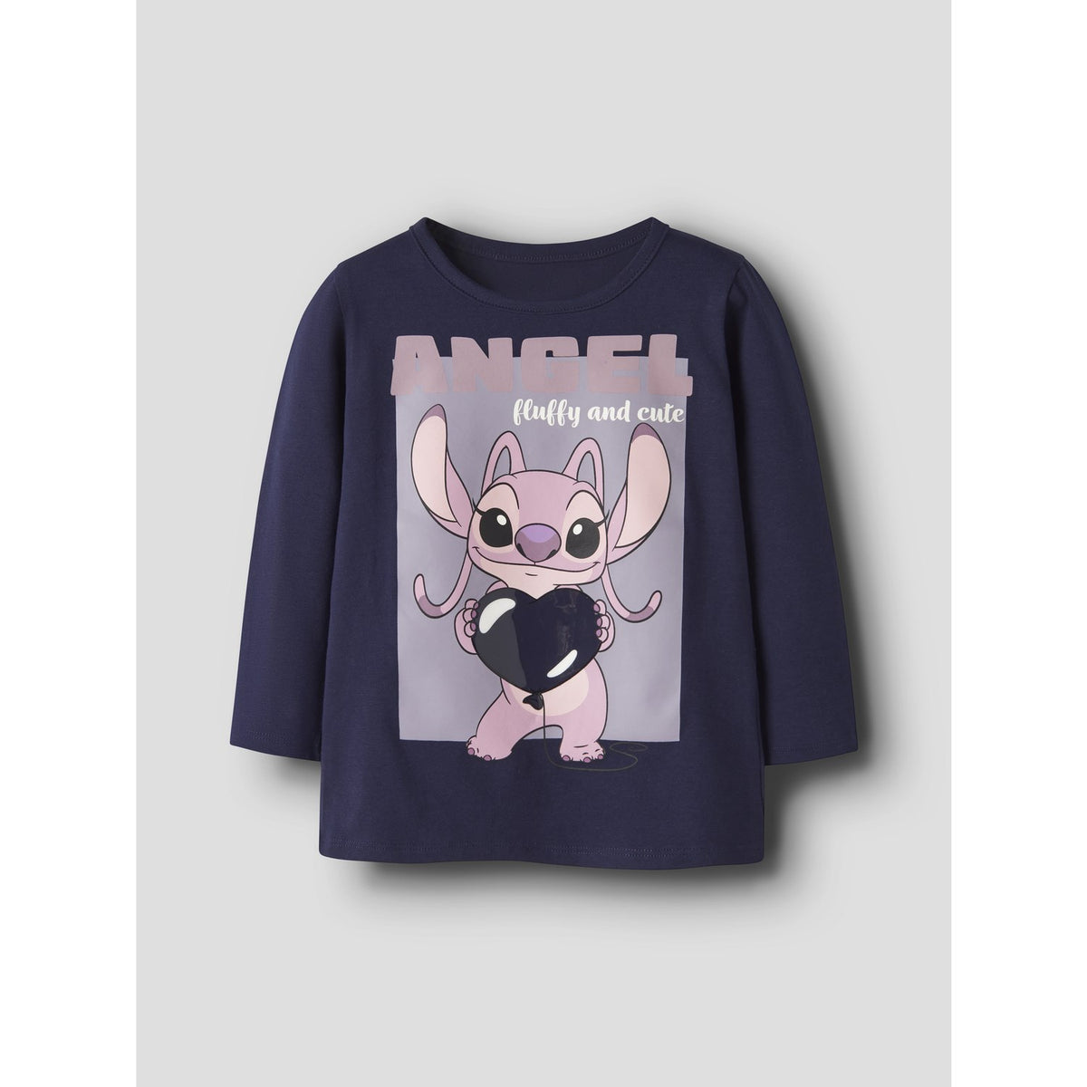 Name It Evening Blue Nmfoda Stitch Ls Nreg Topp Eske Wdi