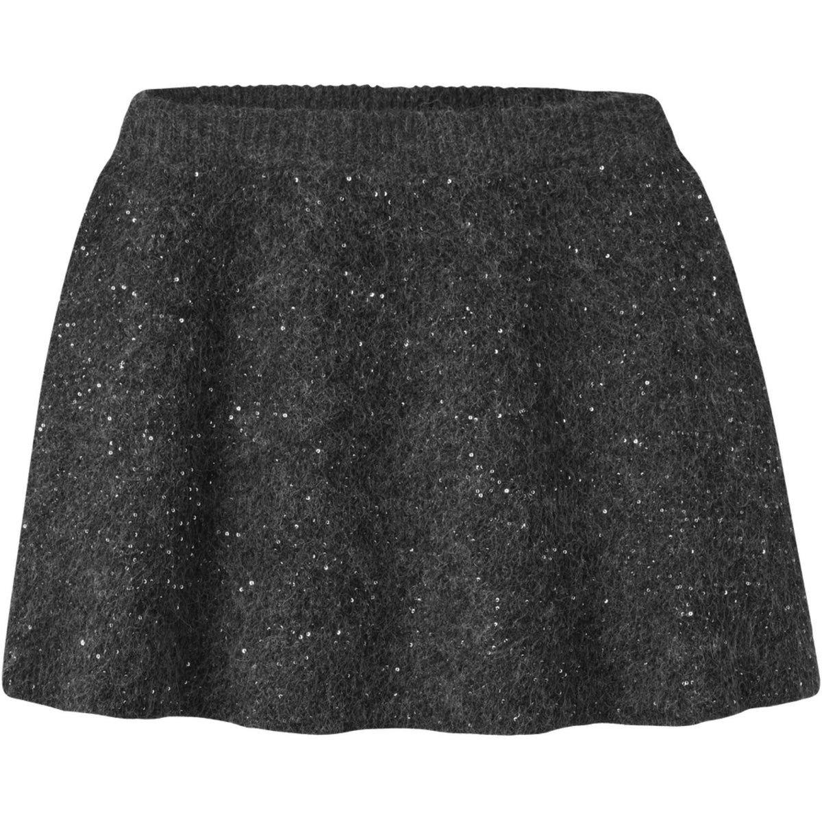 Name It Black Nkfriaglitter Strikk Skjørt