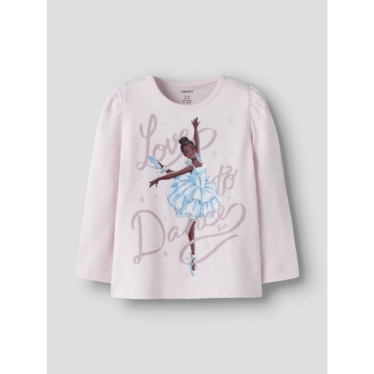 Name It Cradle Pink Nmfordi Barbie Ls Topp Eske Mat