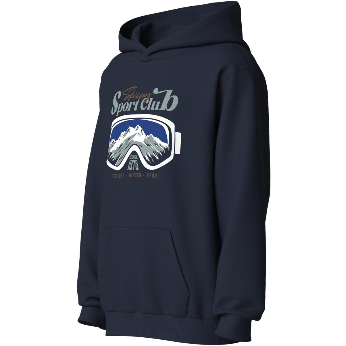 Name It Navy Blazer Sport Club Nkmvallen Ls Nreg Sweat Wh Bru