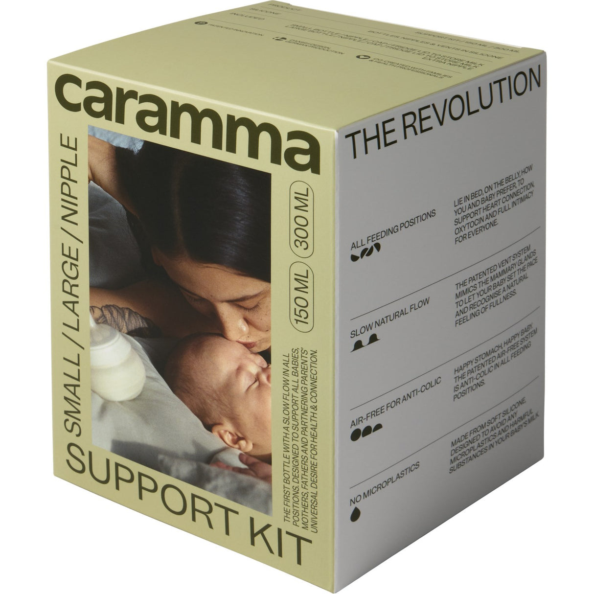 Caramma Nautral Pure Silicone Support Kit