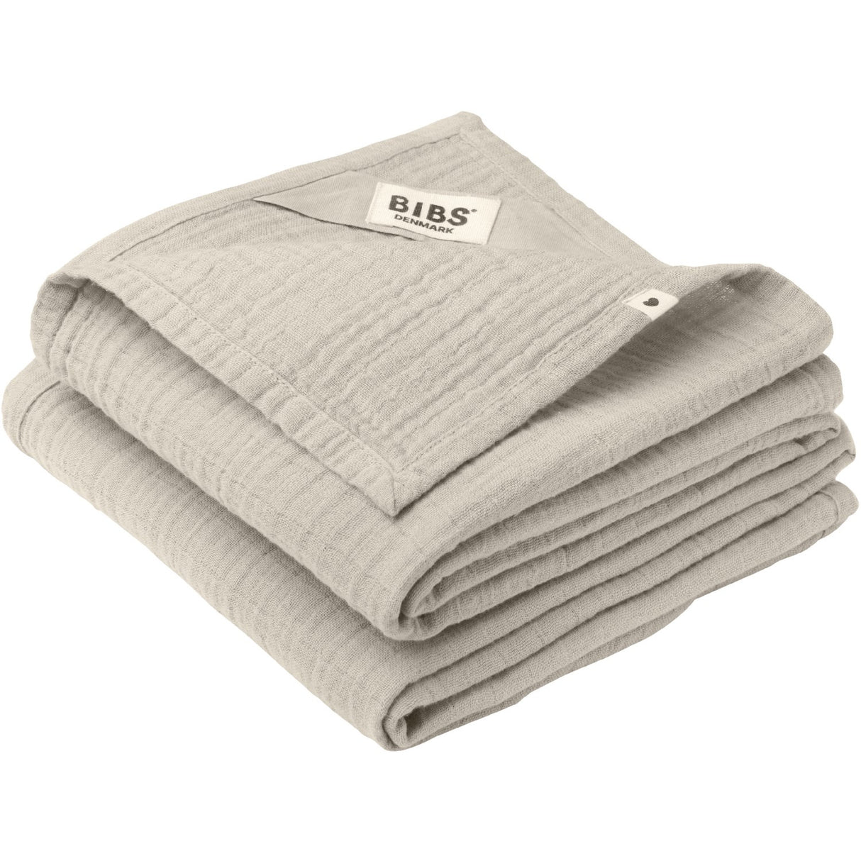 Bibs Sand Muslin Cloth 2-Pakning