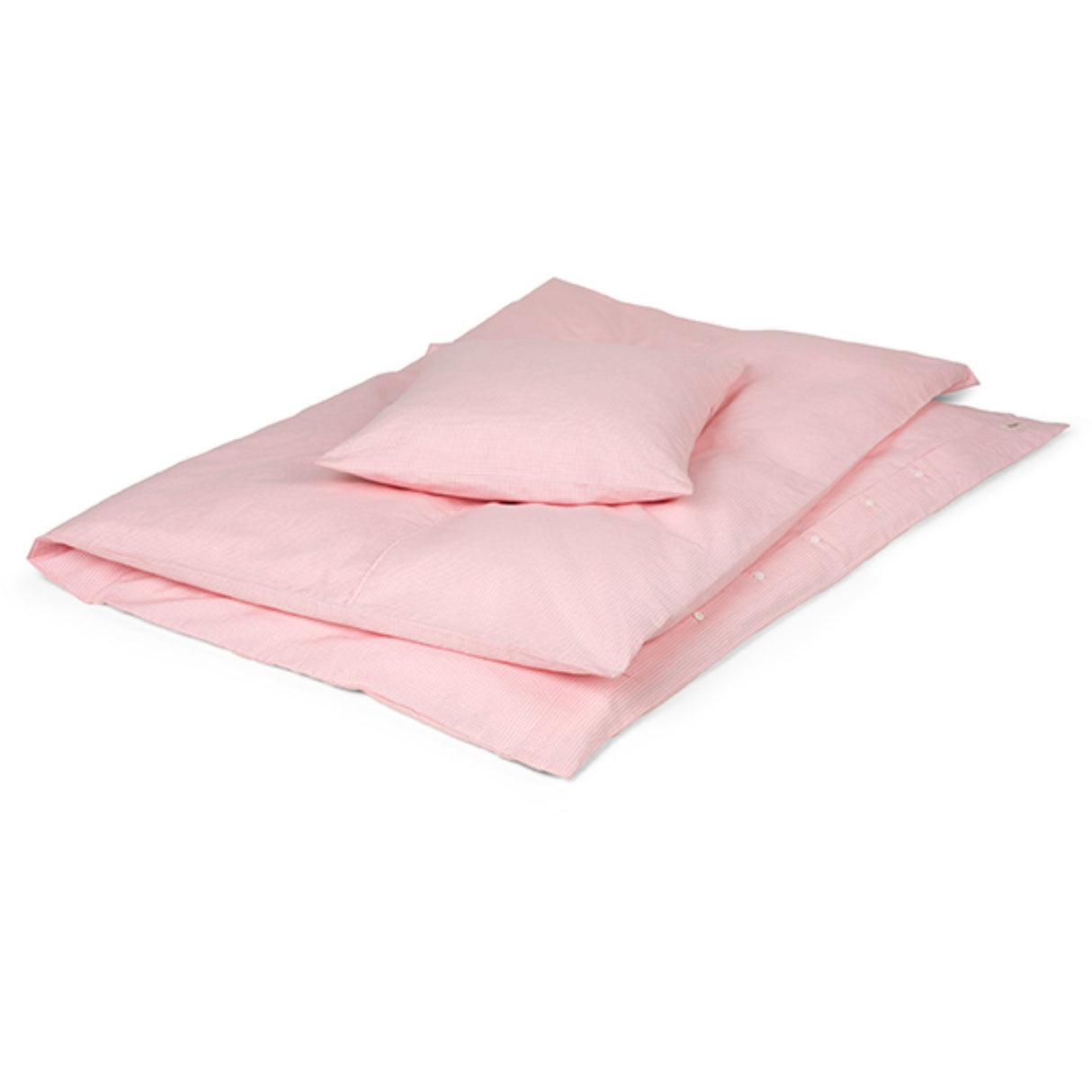 Lalaby Tiny Check Pink Classic Baby Sengetøy