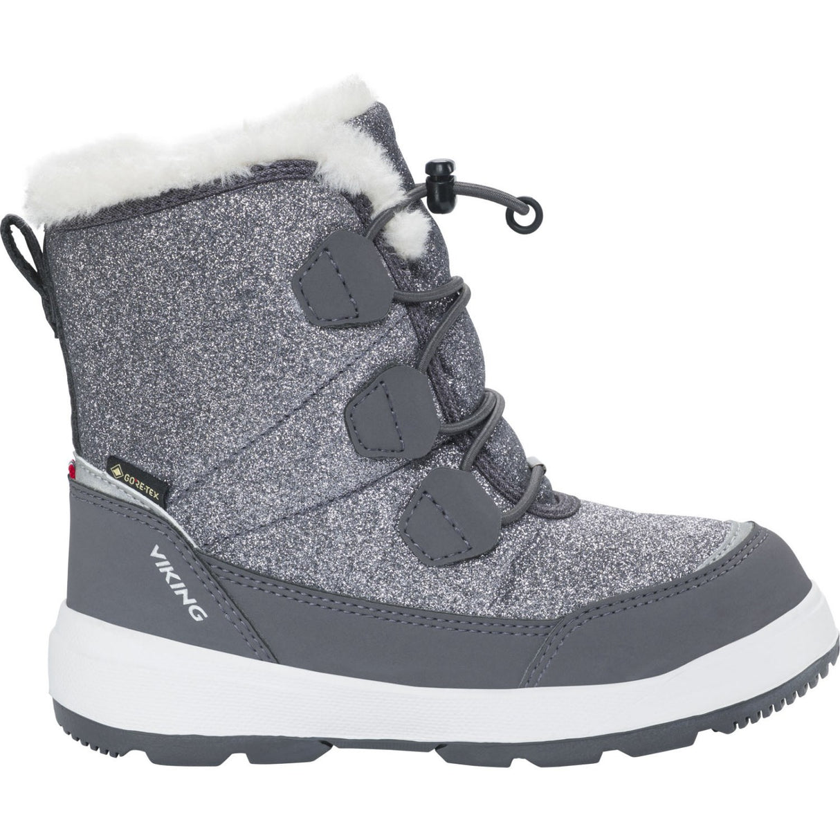VIKING Dark Grey Toasty Glitter Warm GTX Zip