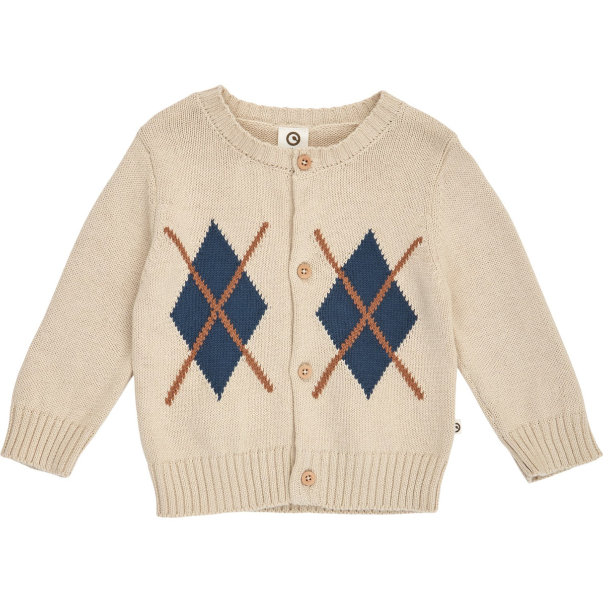 Müsli Oak Old English Strikk Cardigan Baby