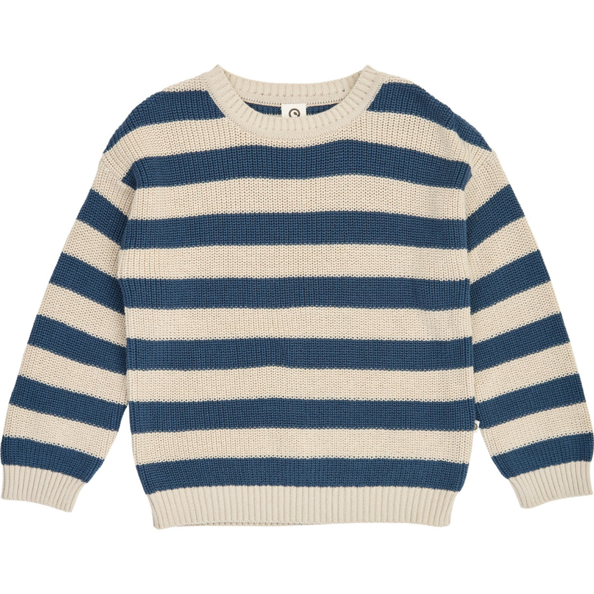 Müsli Navy Strikk Stripe Sweater