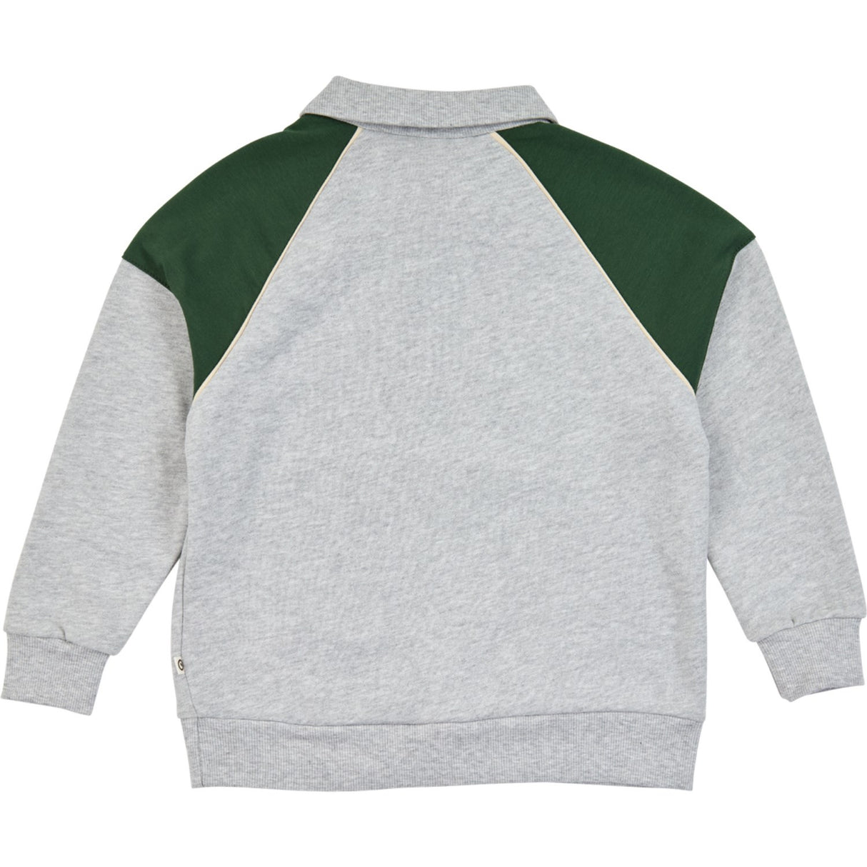 Müsli Pale Greymarl Superfan Sweat L/S Zip Polo