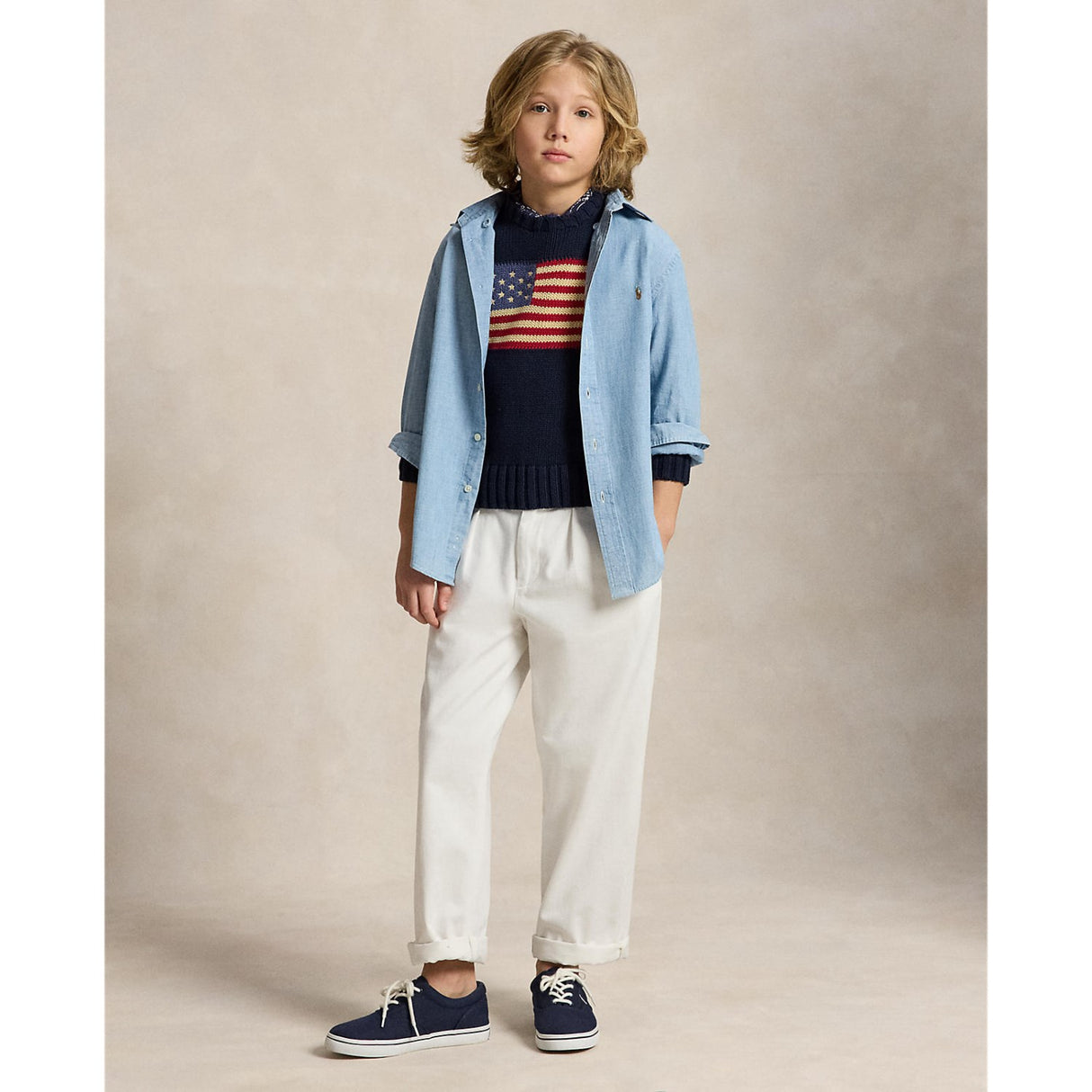 Polo Ralph Lauren Lt Blue Sport Skjorte