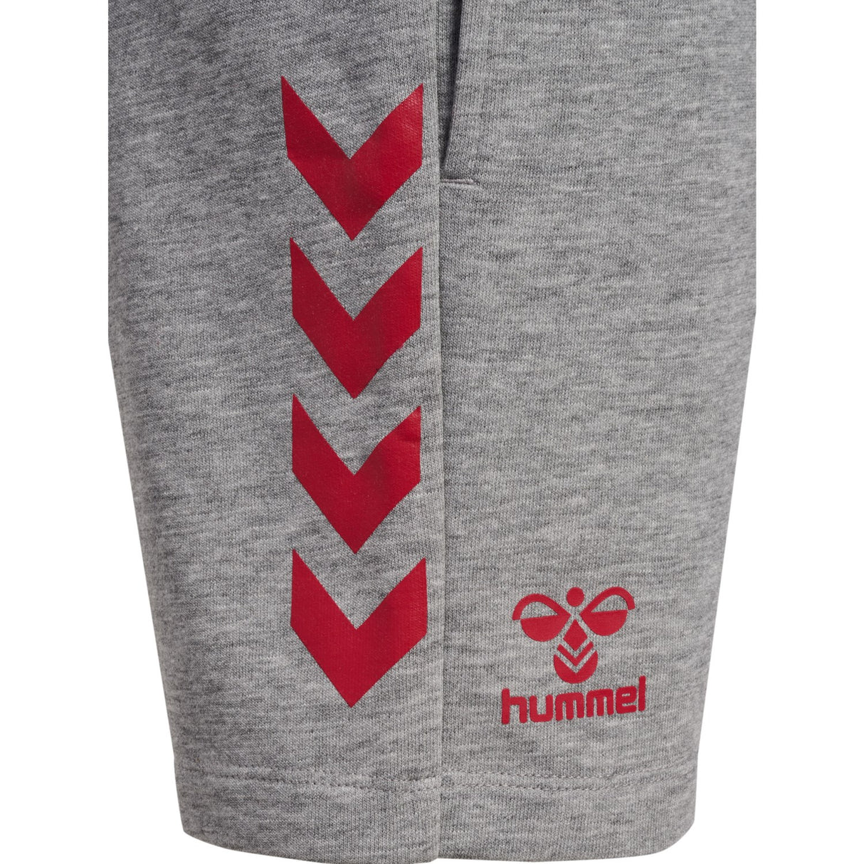 Hummel Grey Melange Jr Reg Dbu Shorts