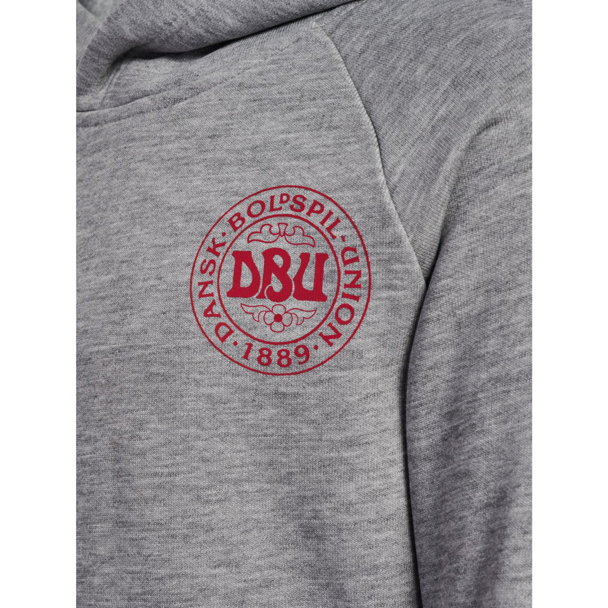 Hummel Grey Melange Jr Reg Dbu Hettegenser