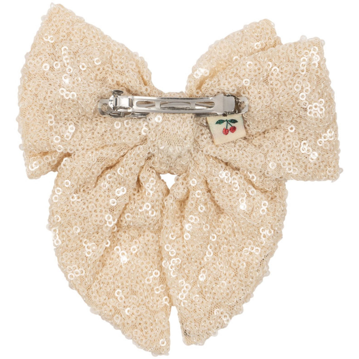 Konges Sløjd White Smoke Aries Paljet Bue Hair Clip