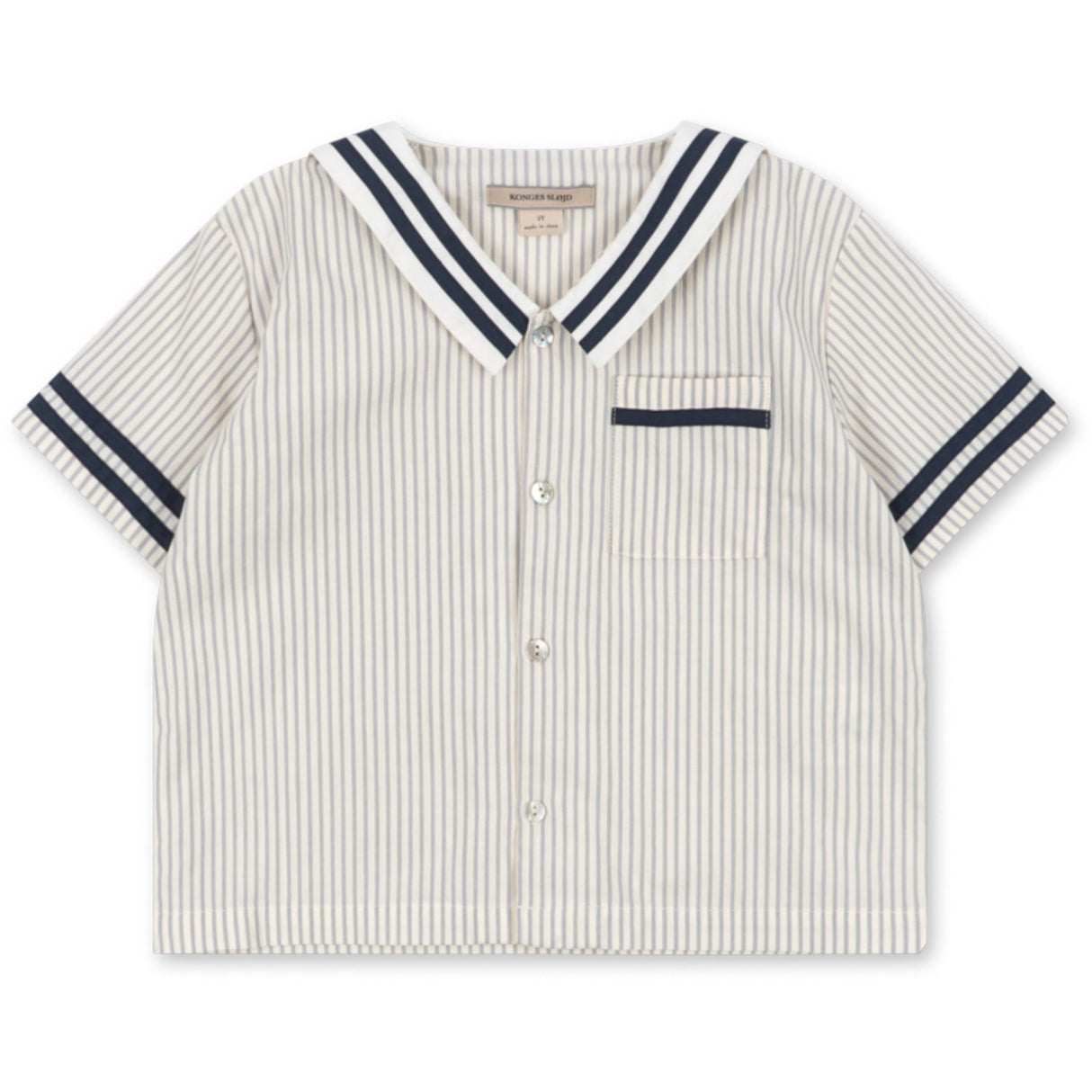 Konges Sløjd Bleu Stripe Allie Sailor Skjorte Gots