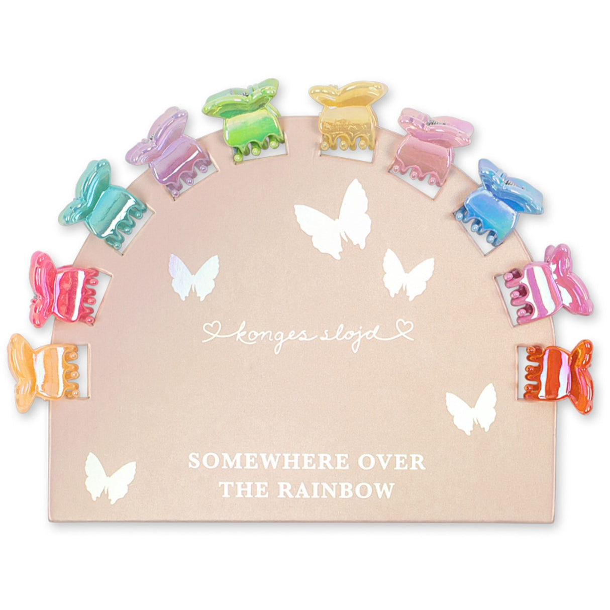 Konges Sløjd Multi 10 Pakke Mini Butterfly Hair Claws