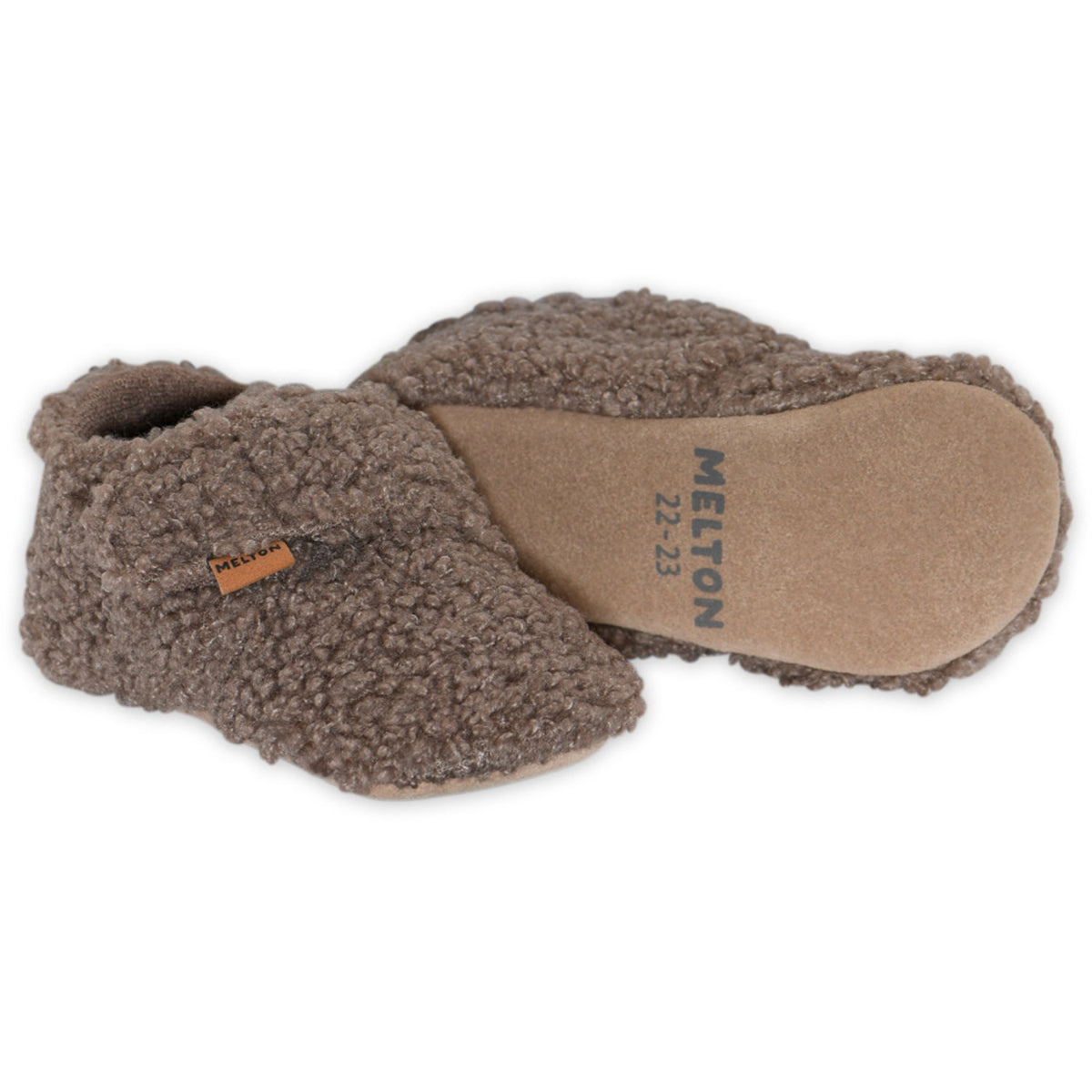 MELTON Denver Melange Fluffy Tøfler