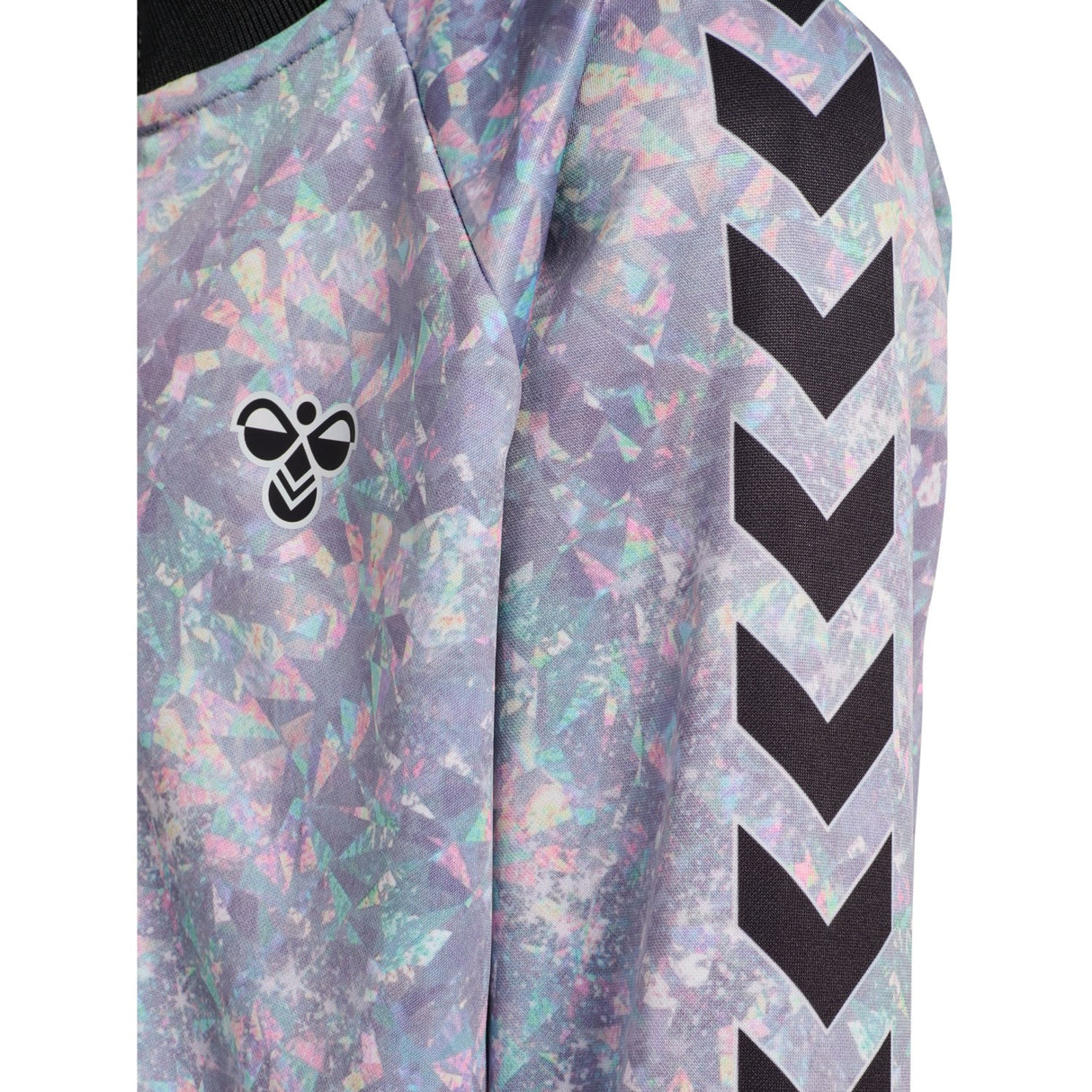 Hummel Black Jr Shimmer Track Drakt