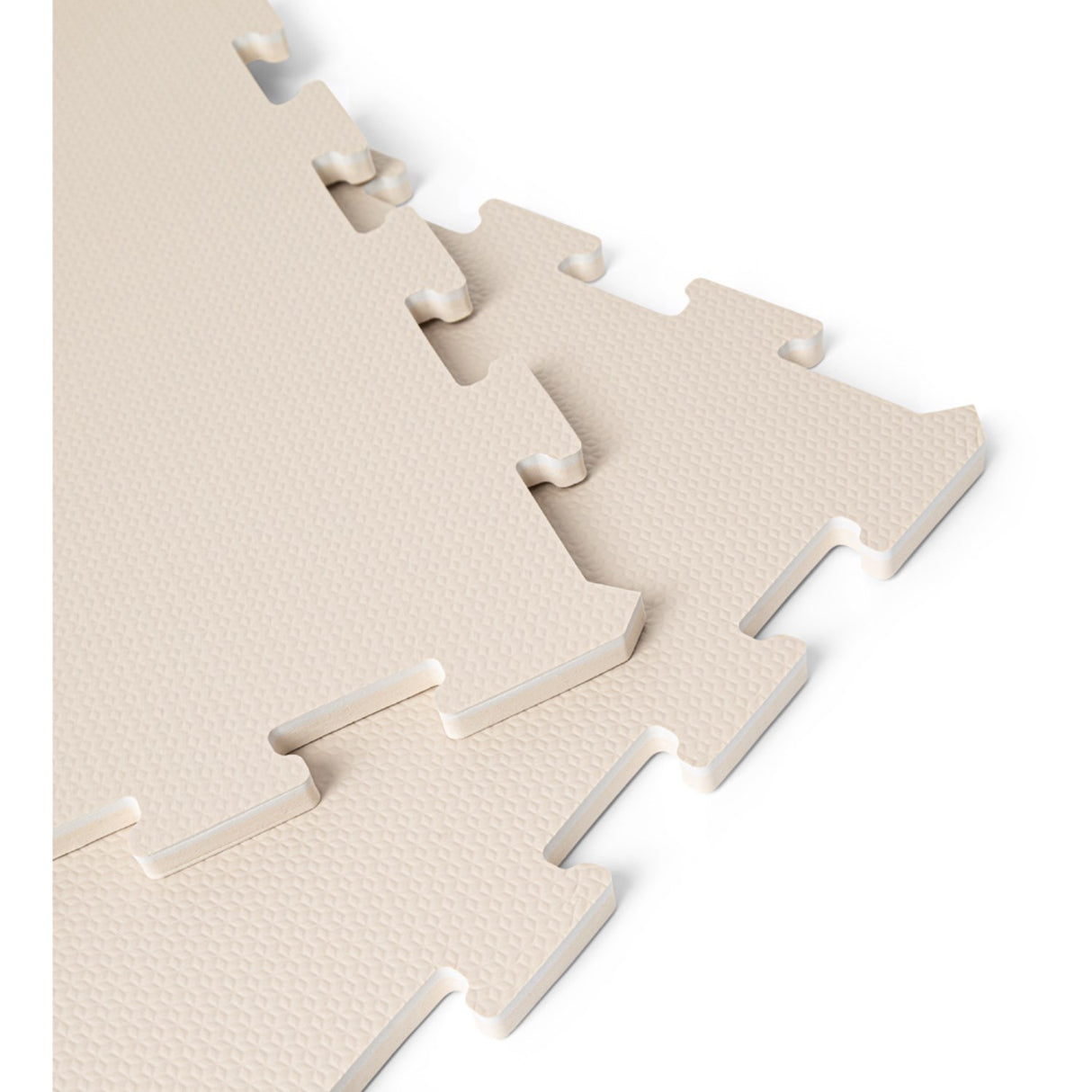 That's Mine Soft Brown Arie Foam Play Mat Square