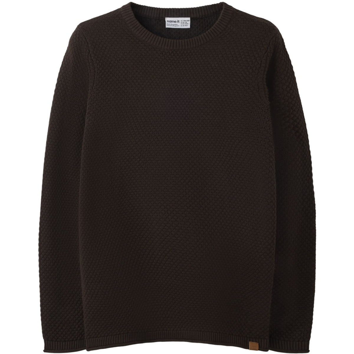 Name It Chocolate Plum Nkmroj Ls Strikk
