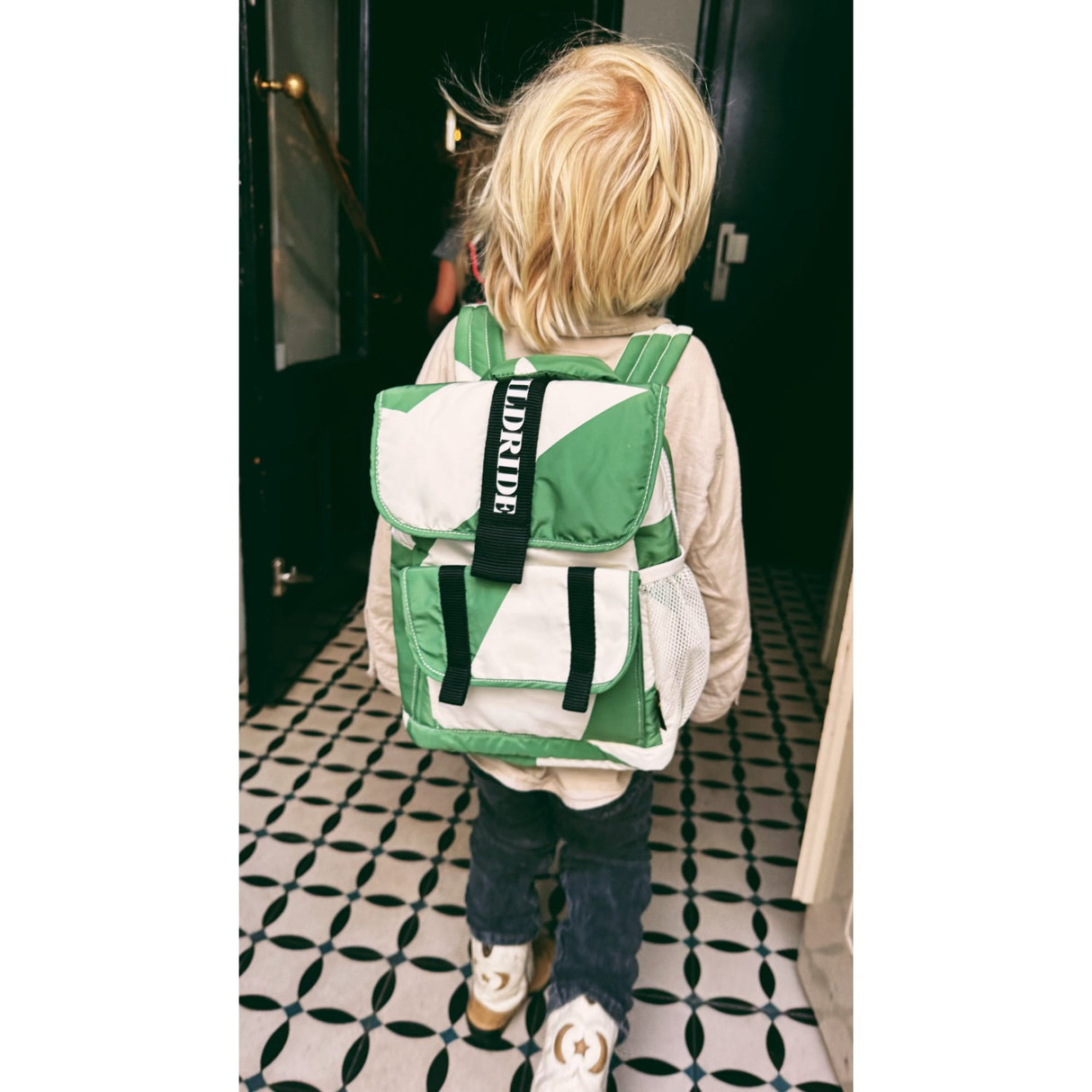 Wildride Rygsekk Green Graphic Recycled - Kids