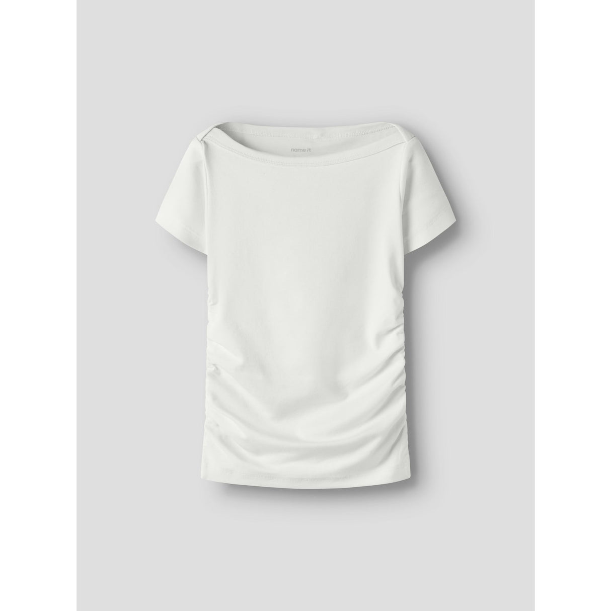 Name It Cloud Dancer Nkfnorikko Ss Xsl Topp