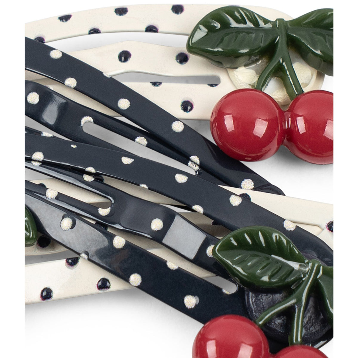 Konges Sløjd Multi 4 Pakke Cherry Dot Hair Clip