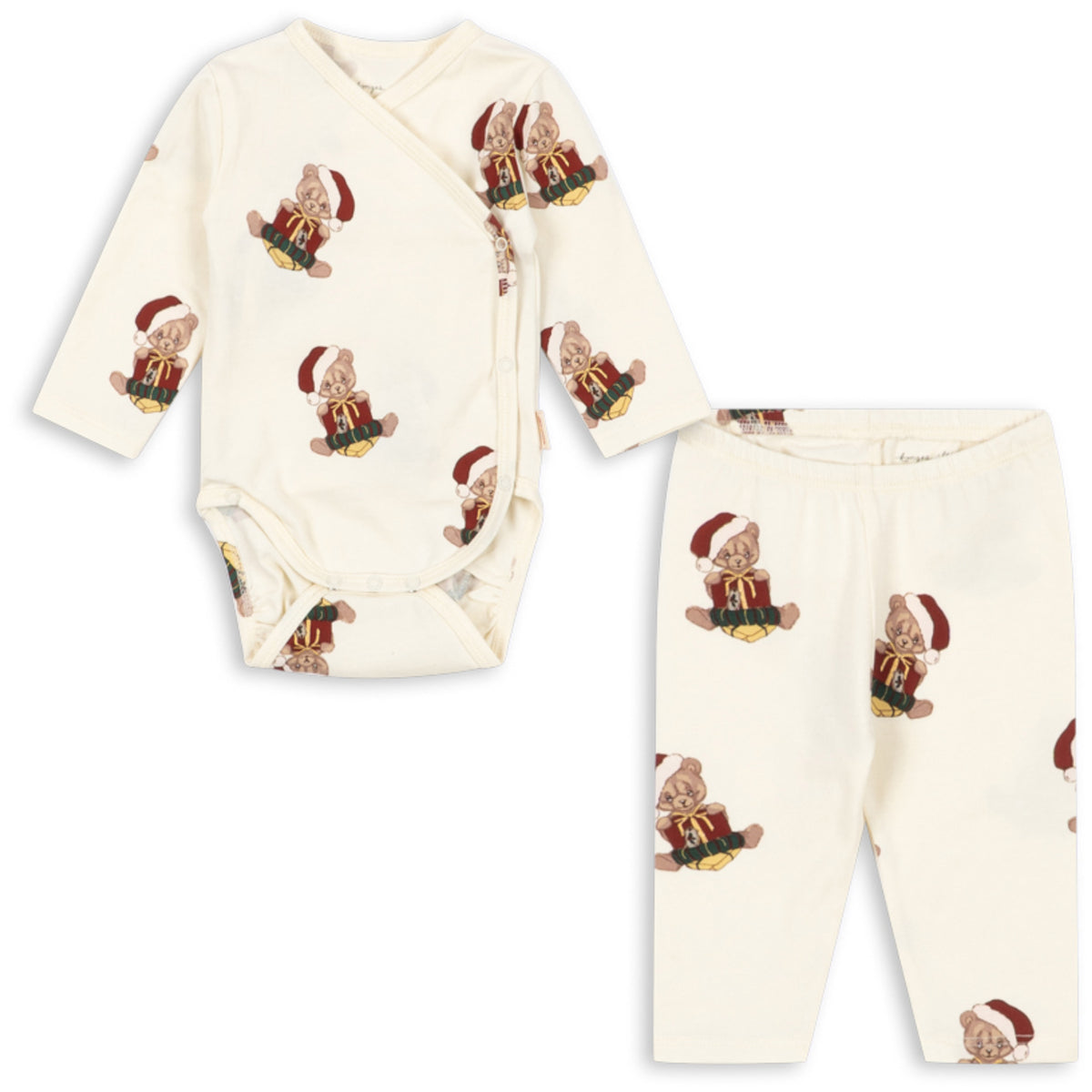 Konges Sløjd Teddy Bear Basic Newborn Sett Gots