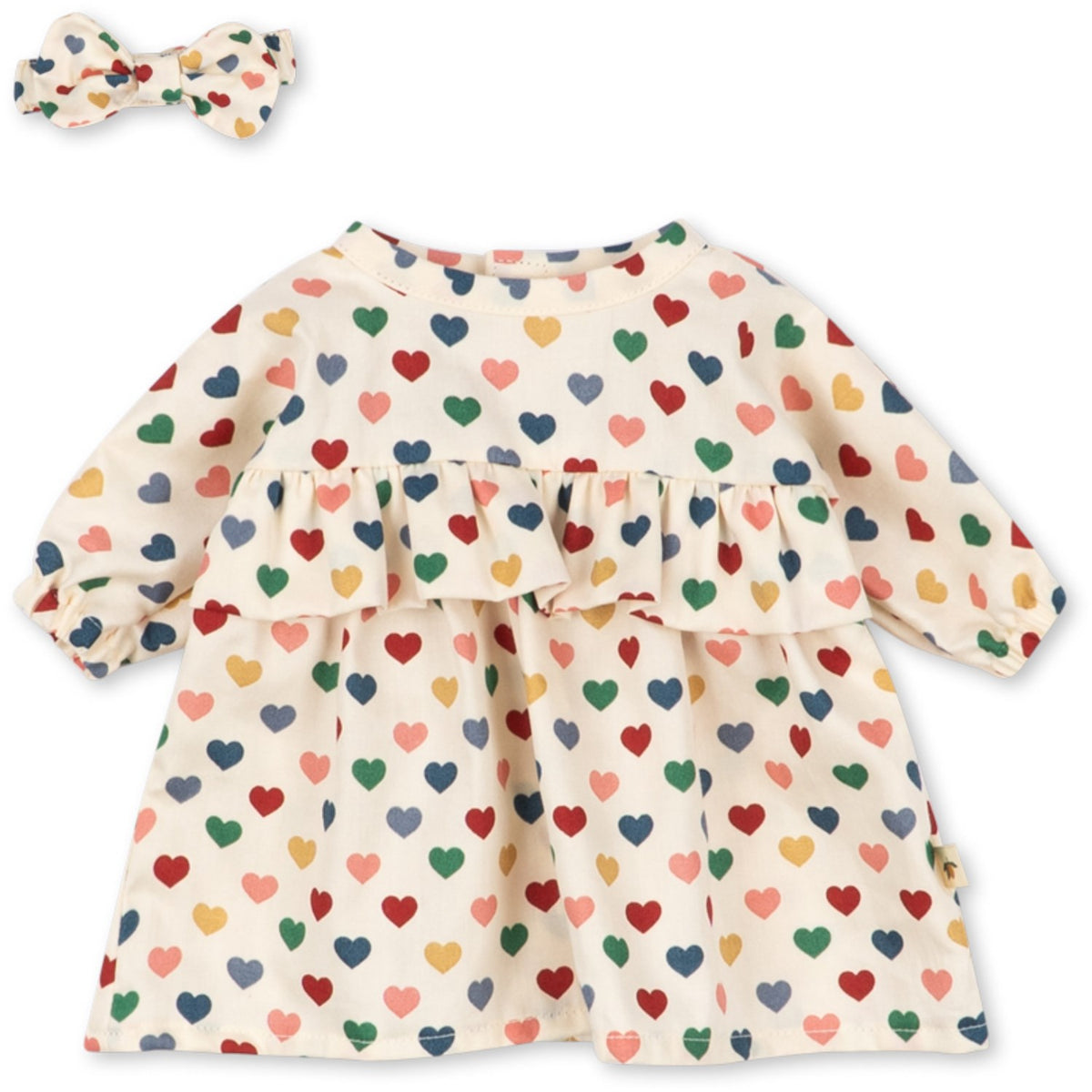 Konges Sløjd Coeur Coloré Dukke Clothes Sett Gots