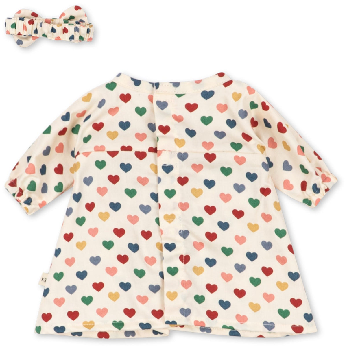 Konges Sløjd Coeur Coloré Dukke Clothes Sett Gots